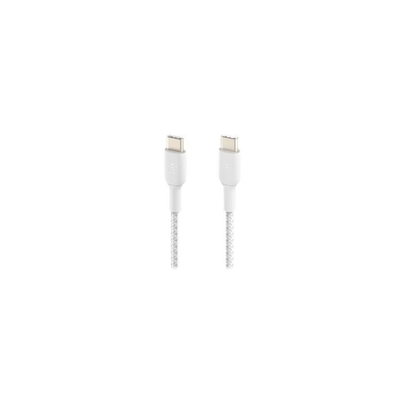 Belkin BOOST CHARGE USB Type-C kabel 1m Hvid Belkin BOOST CHARGE USB Type-C kabel 1m Hvid